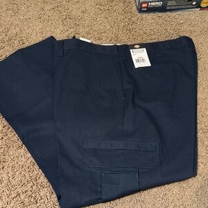 Dickies Men's Dark Blue Cargo Pants 40x32 NEW